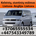 Keleivi�, siuntini� perve�imas Lietuva-Anglija